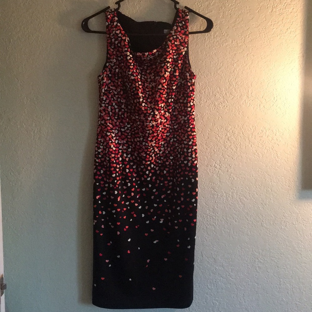 Dress with hearts